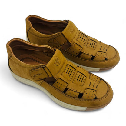 Fighter Leather Sandals: Timeless Style and Durability - The Light Step