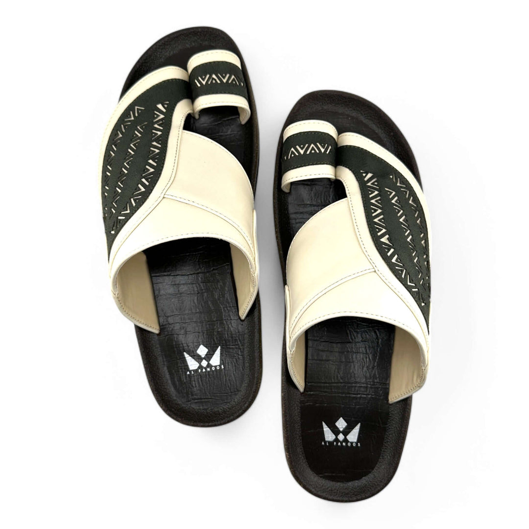 Al Fanoos: Traditional Premium Arabic Sandals l MK-KU04