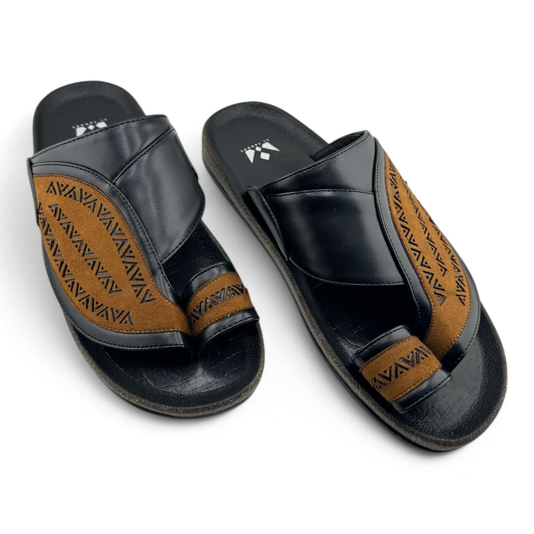 Al Fanoos: Traditional Premium Arabic Sandals l MK-KU04