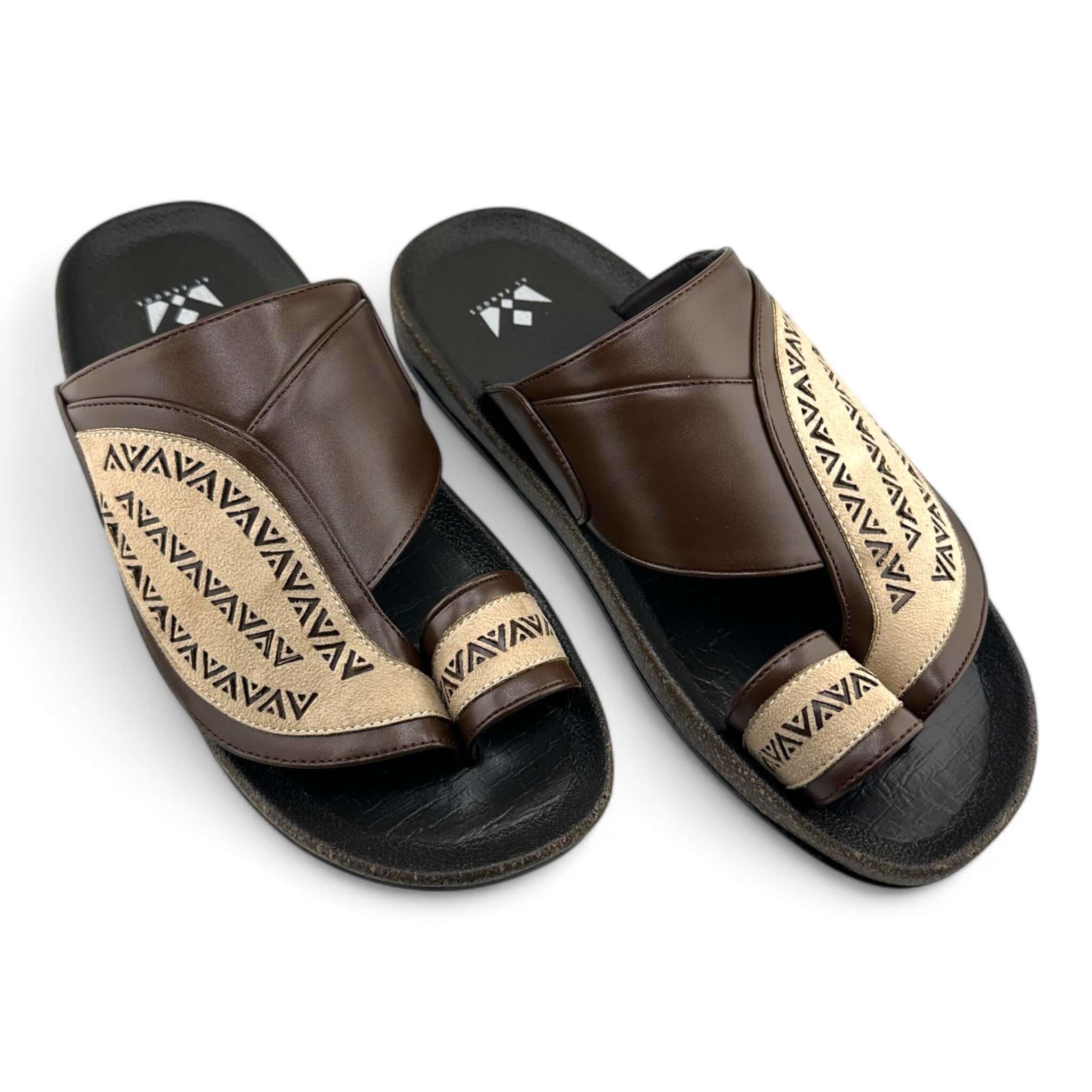 Al Fanoos: Traditional Premium Arabic Sandals l MK-KU04