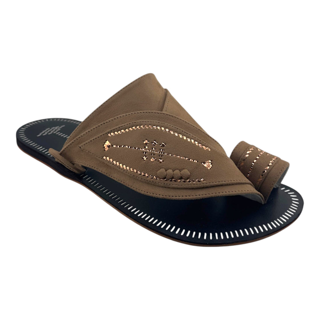 Al Fanoos : Premium Handmade Arabic Sandal l 21002
