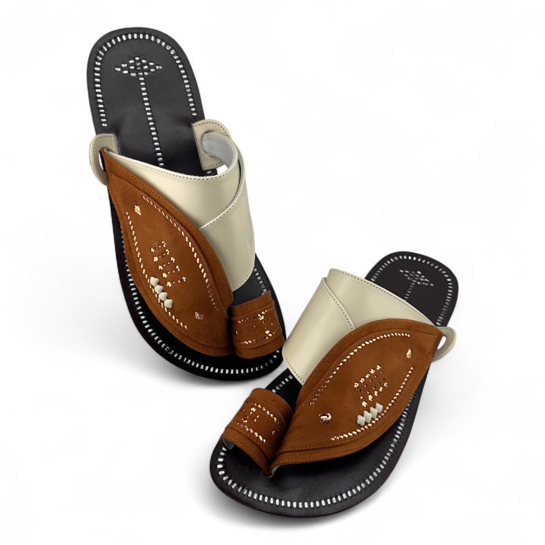 Al Fanoos : Premium Handmade Arabic Sandal l 21003