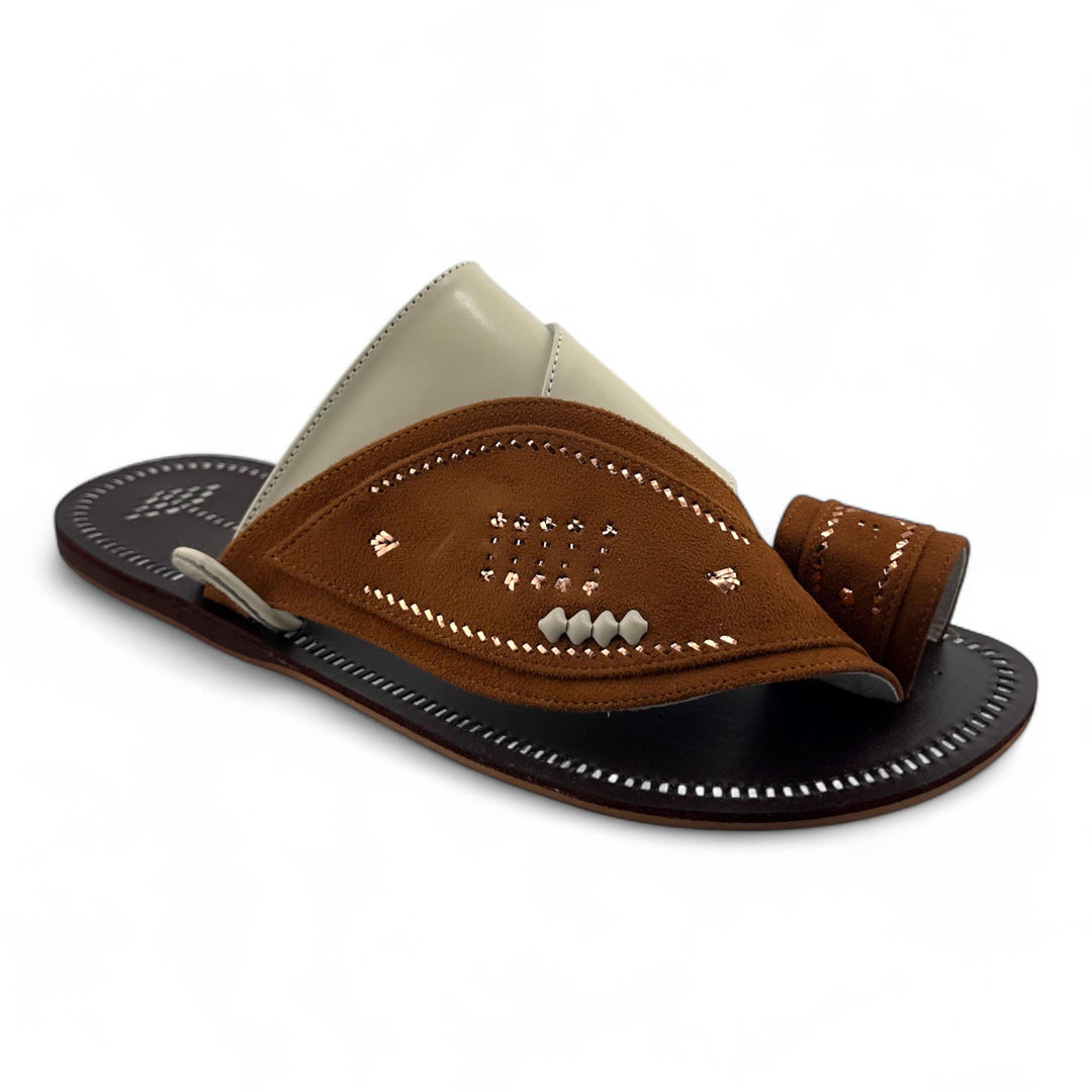 Al Fanoos : Premium Handmade Arabic Sandal l 21003