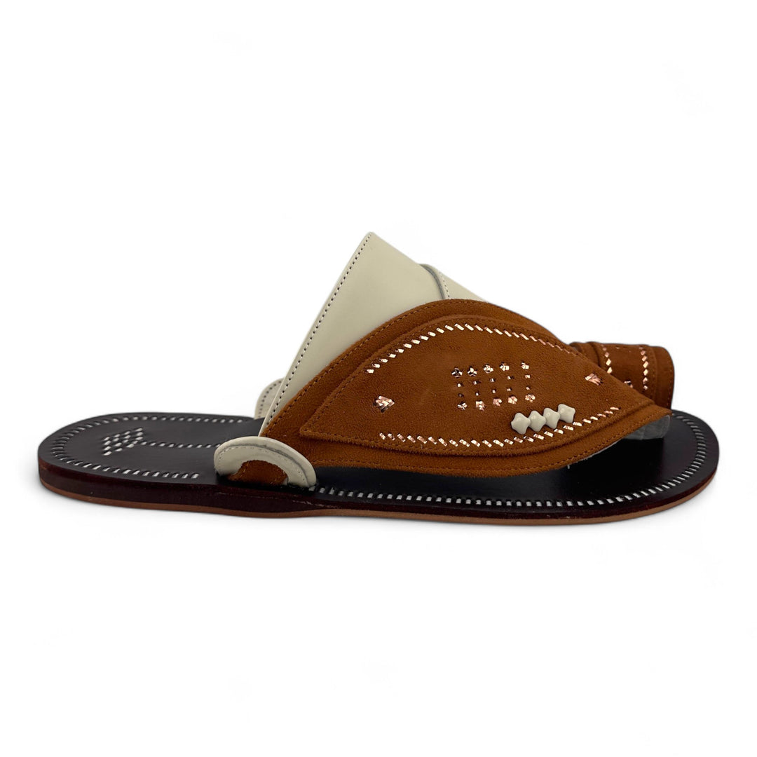 Al Fanoos : Premium Handmade Arabic Sandal l 21003