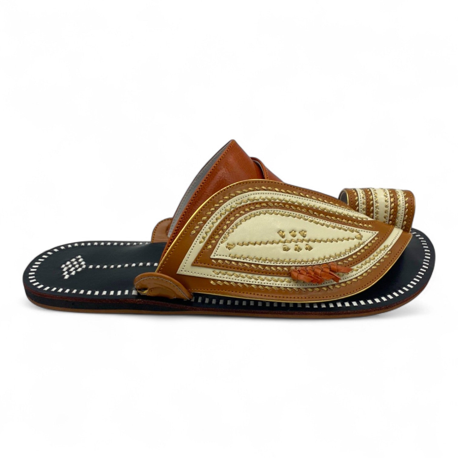 Al Fanoos : Premium Handmade Arabic Sandal l 26005