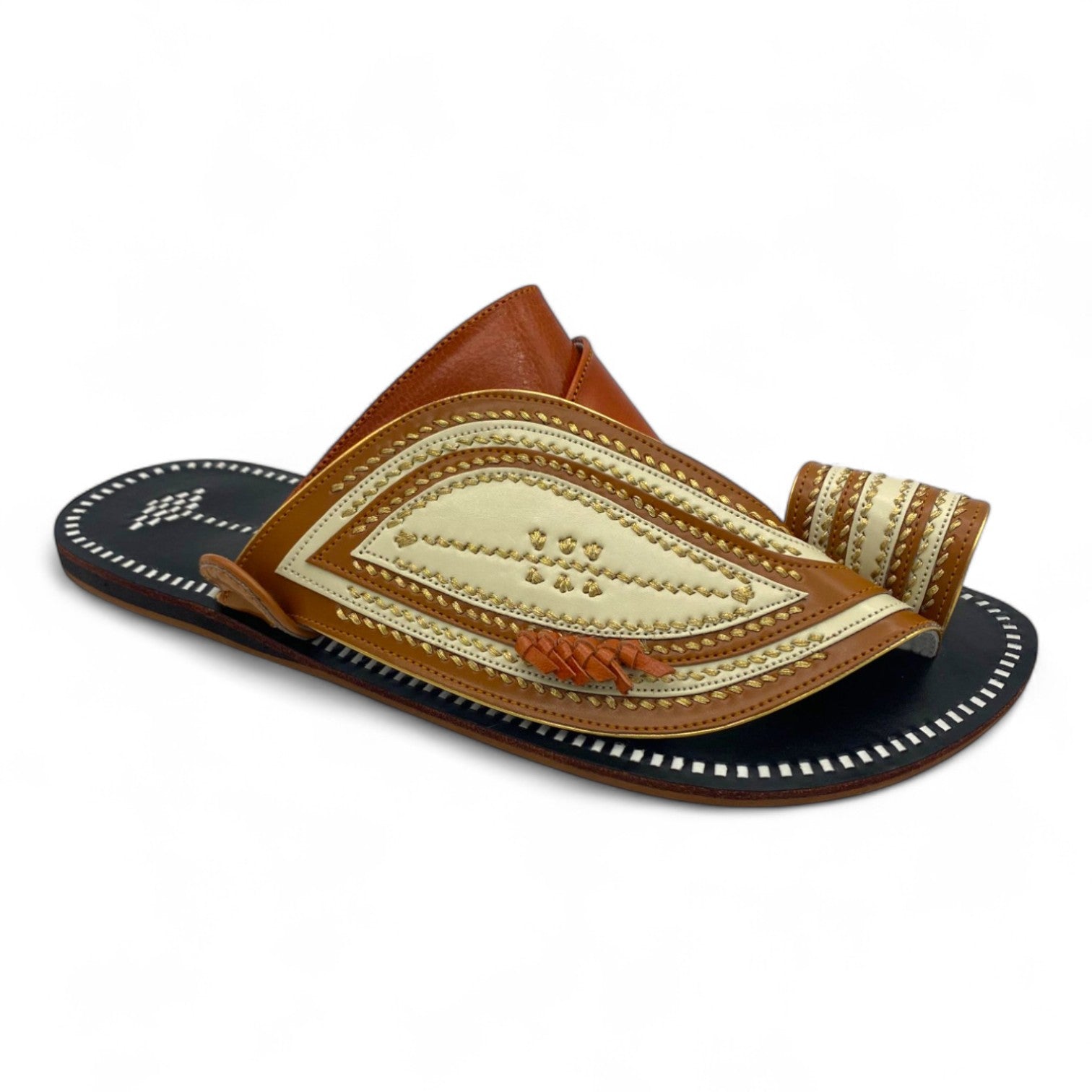 Al Fanoos : Premium Handmade Arabic Sandal l 26005