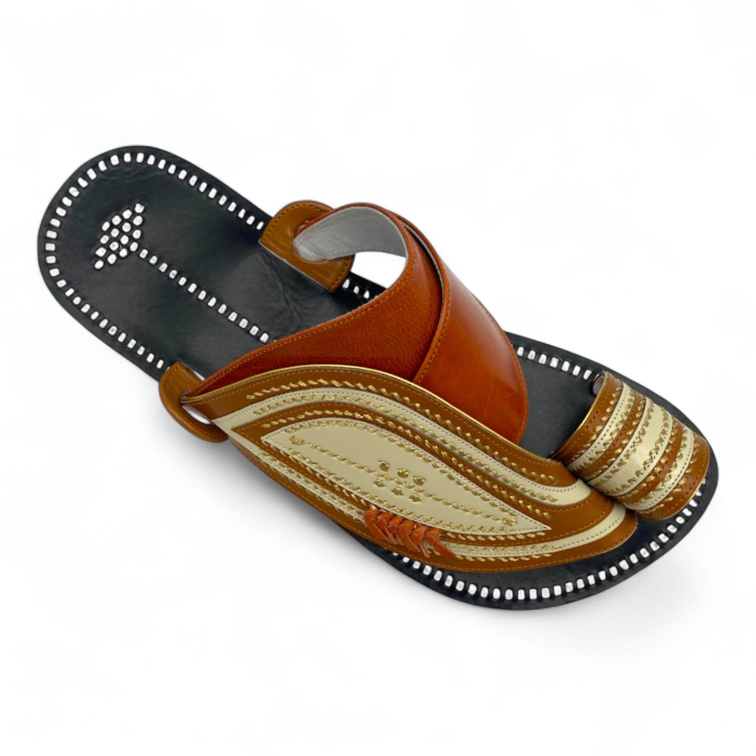 Al Fanoos : Premium Handmade Arabic Sandal l 26005