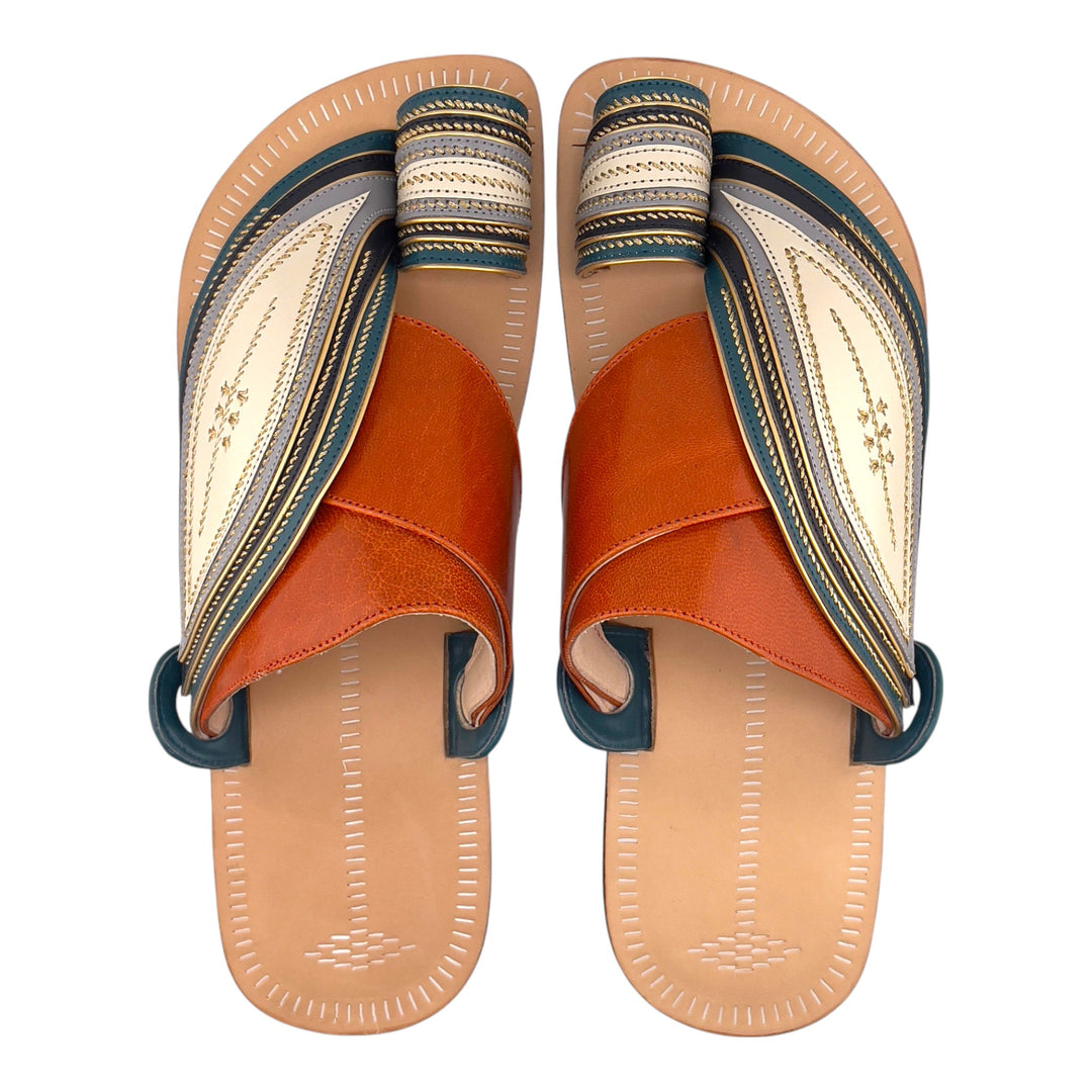 Al Fanoos : Premium Handmade Arabic Sandal l 838