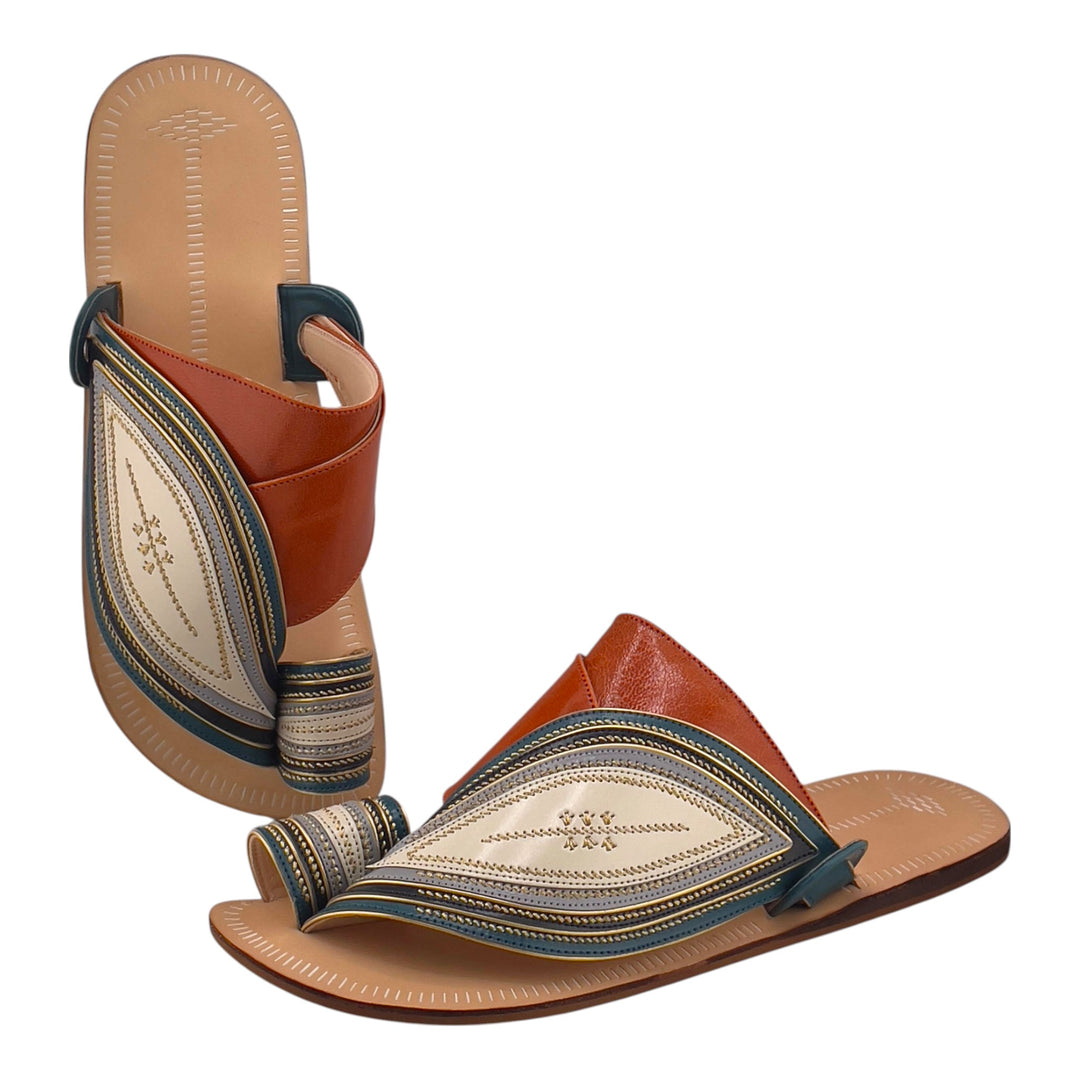 Al Fanoos : Premium Handmade Arabic Sandal l 838