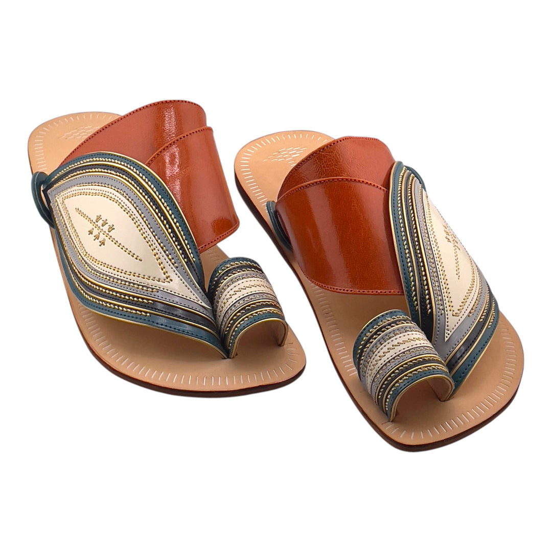 Al Fanoos : Premium Handmade Arabic Sandal l 838