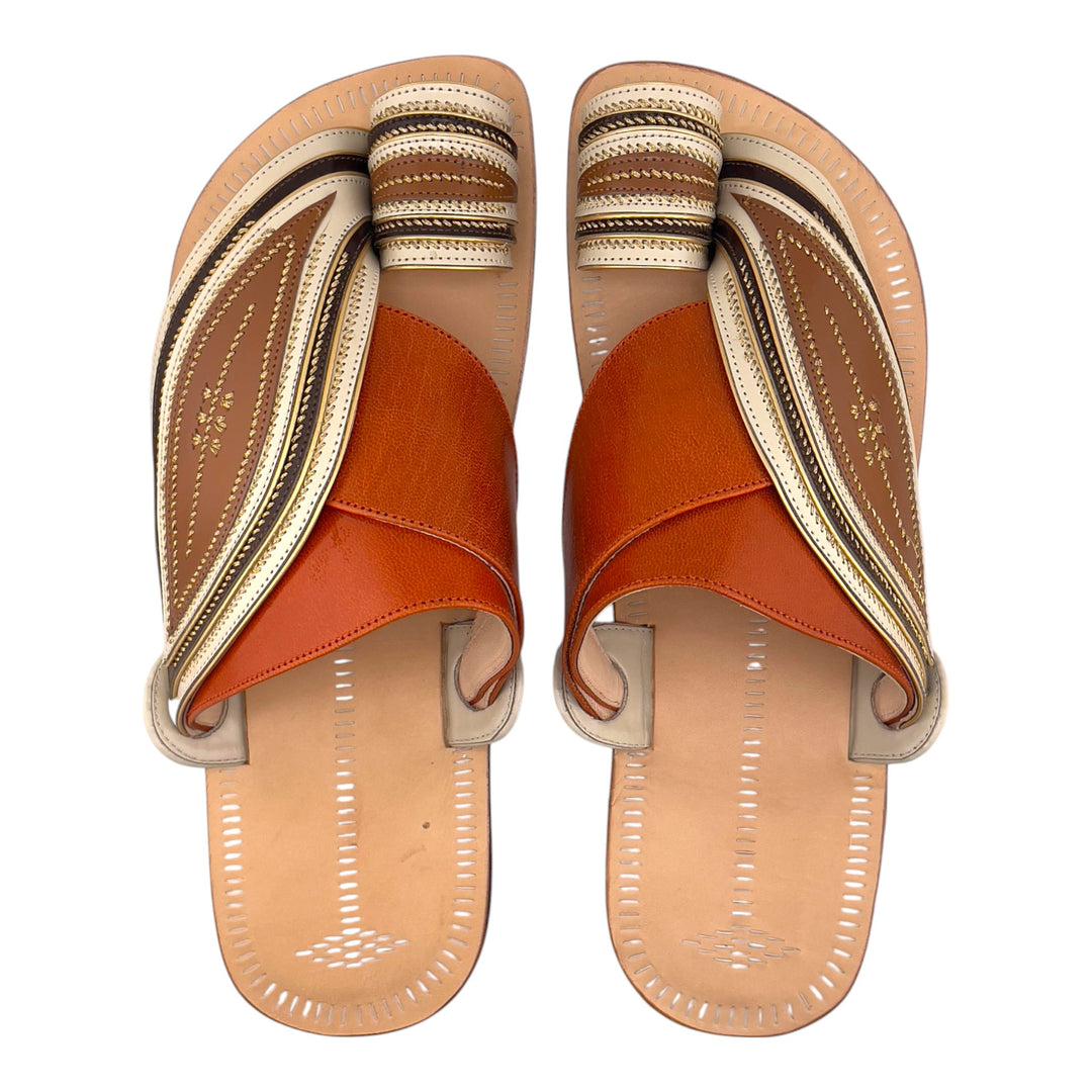 Al Fanoos : Premium Handmade Arabic Sandal l 838