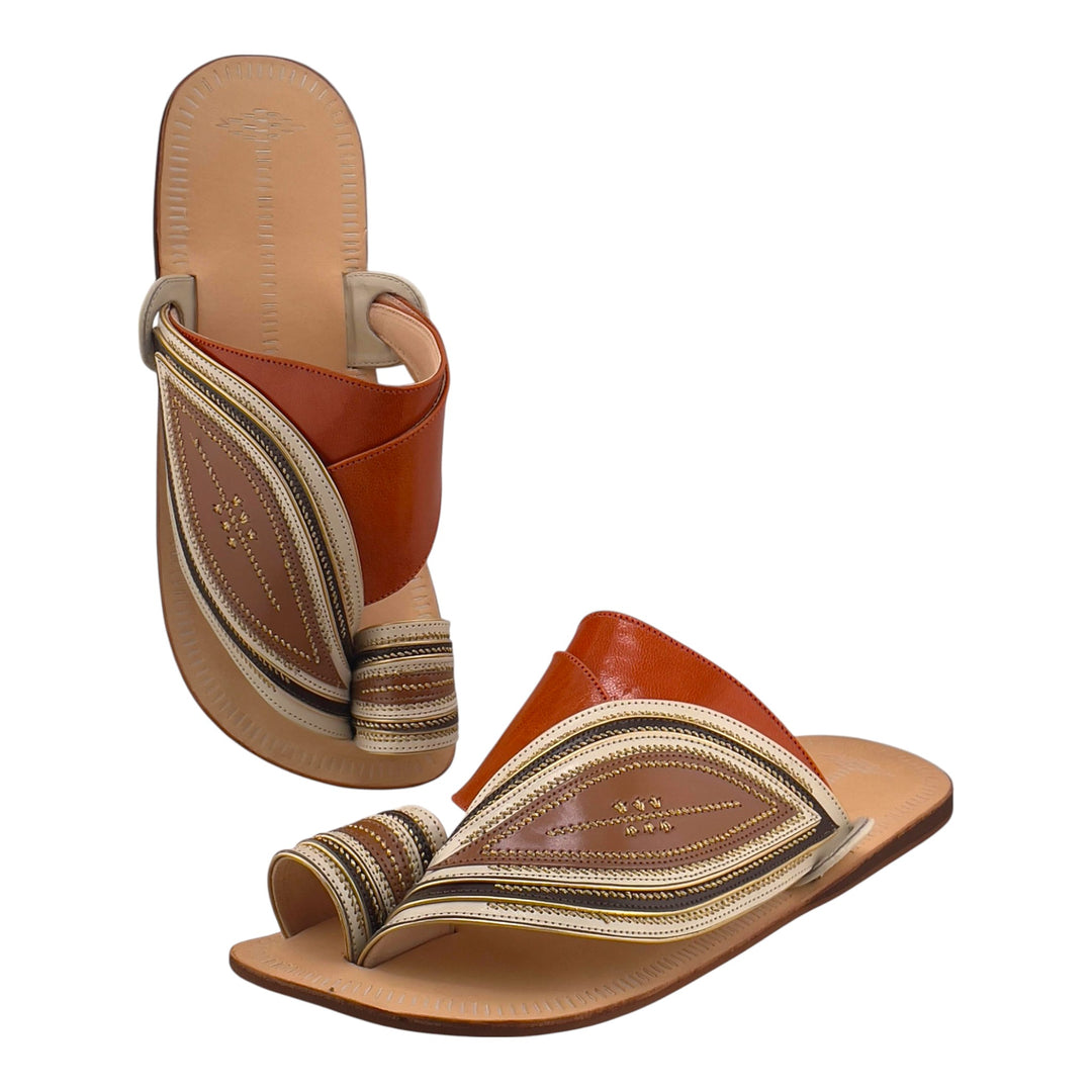 Al Fanoos : Premium Handmade Arabic Sandal l 838
