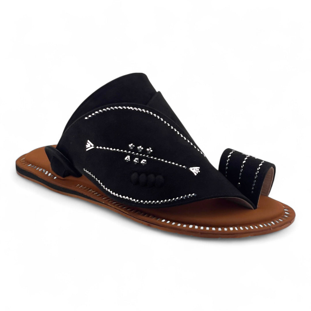AL Fanoos Handcrafted Heritage Leather Sandals l 01