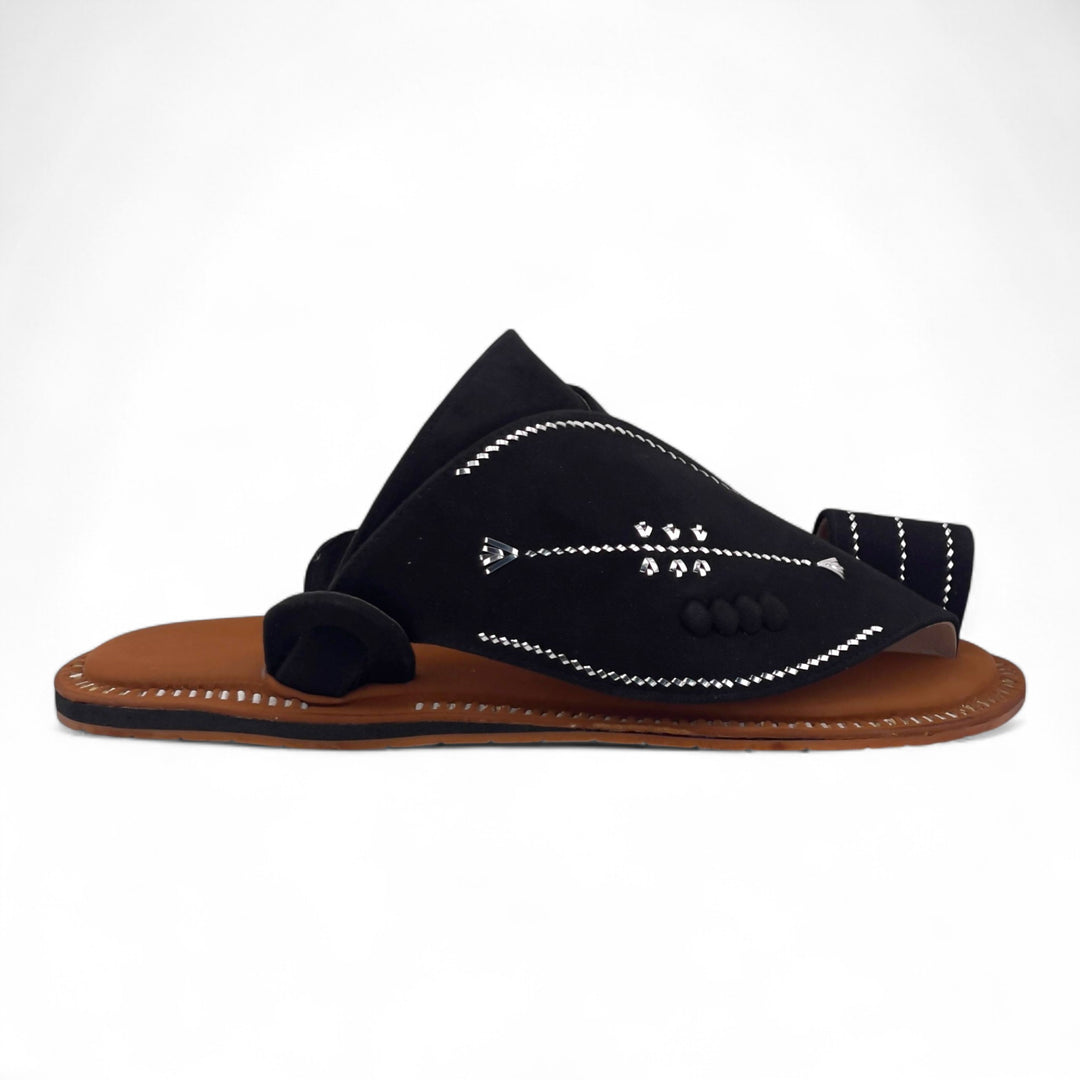 AL Fanoos Handcrafted Heritage Leather Sandals l 01