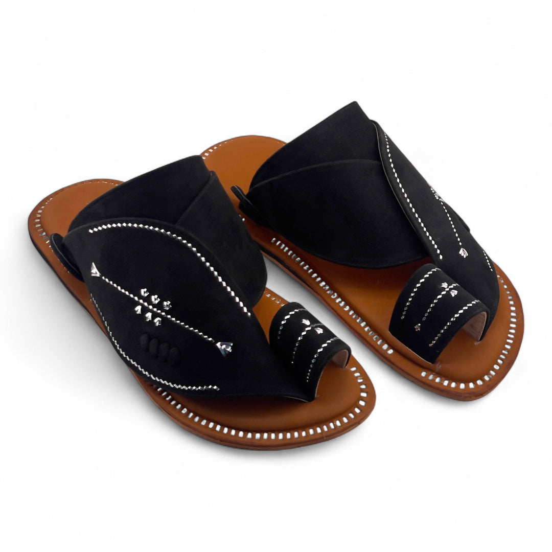 AL Fanoos Handcrafted Heritage Leather Sandals l 01