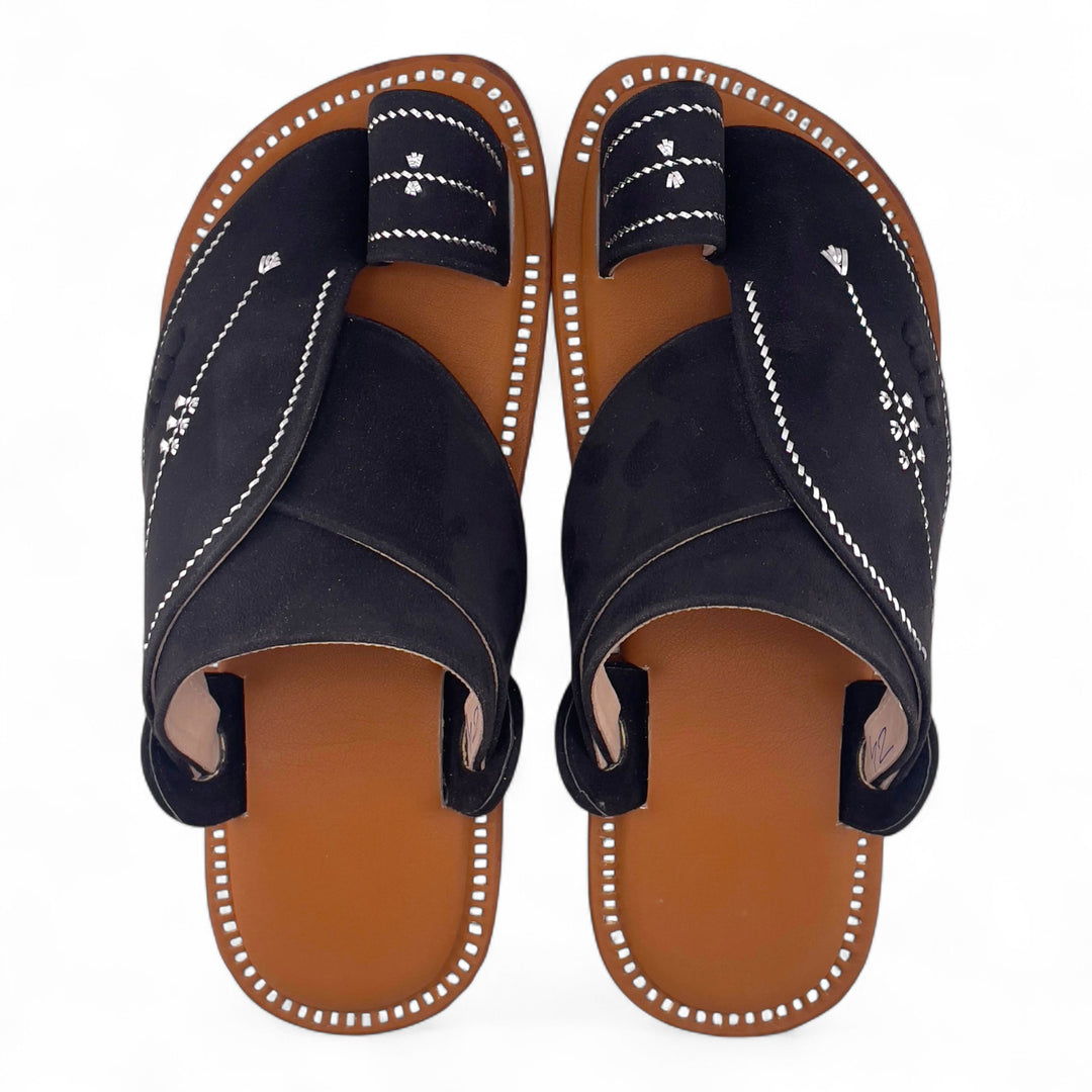 AL Fanoos Handcrafted Heritage Leather Sandals l 01