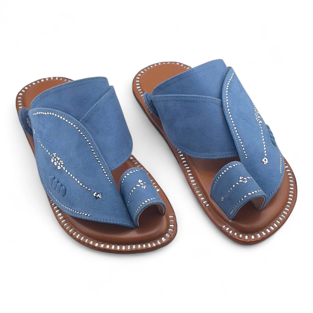 AL Fanoos Handcrafted Heritage Leather Sandals l 01