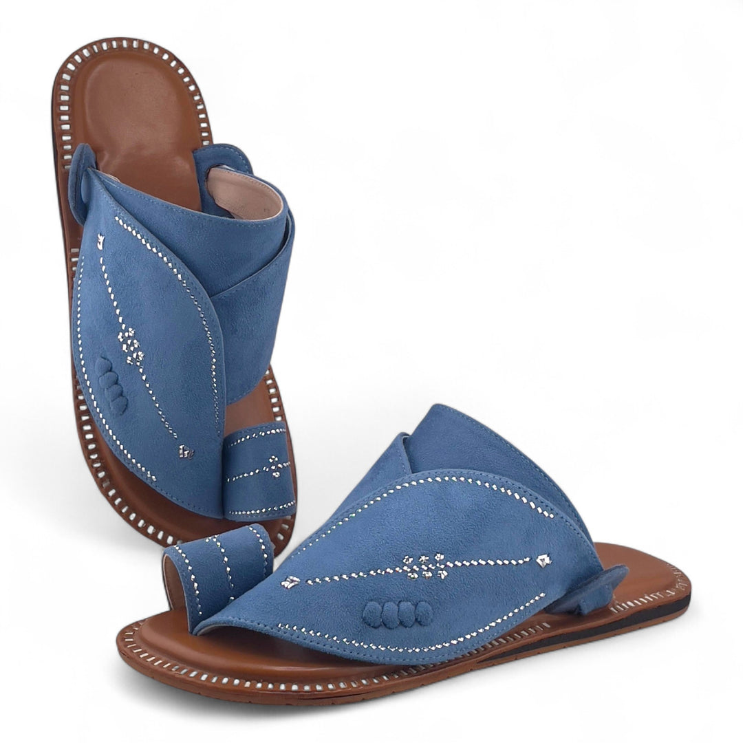 AL Fanoos Handcrafted Heritage Leather Sandals l 01