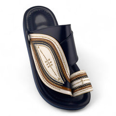 AL Fanoos Handcrafted Heritage Leather Sandals l 07