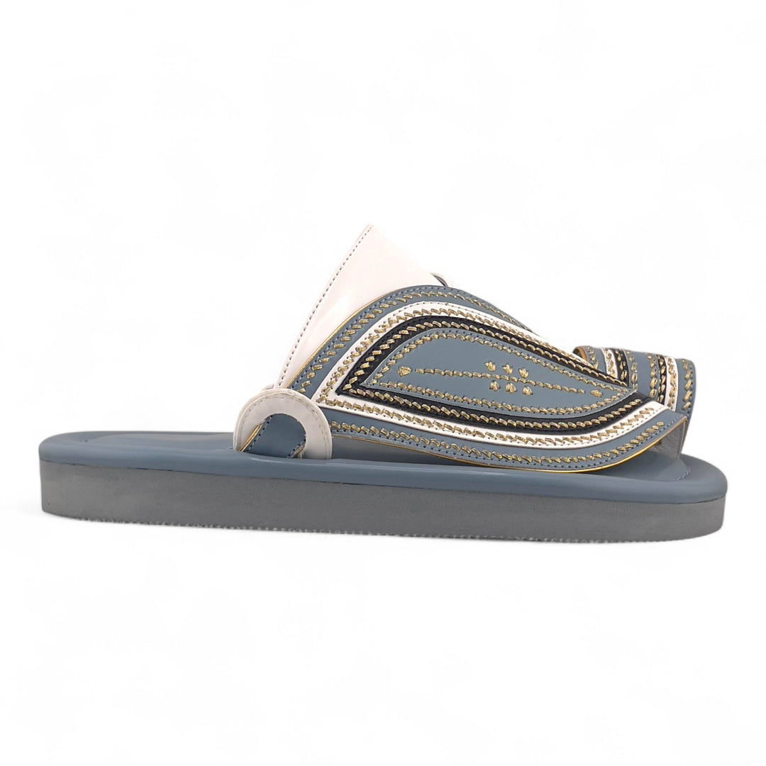 AL Fanoos Handcrafted Heritage Leather Sandals l 07