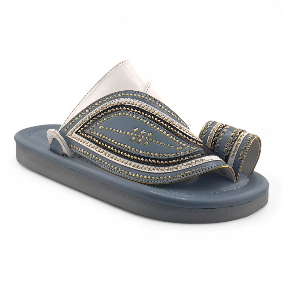 AL Fanoos Handcrafted Heritage Leather Sandals l 07