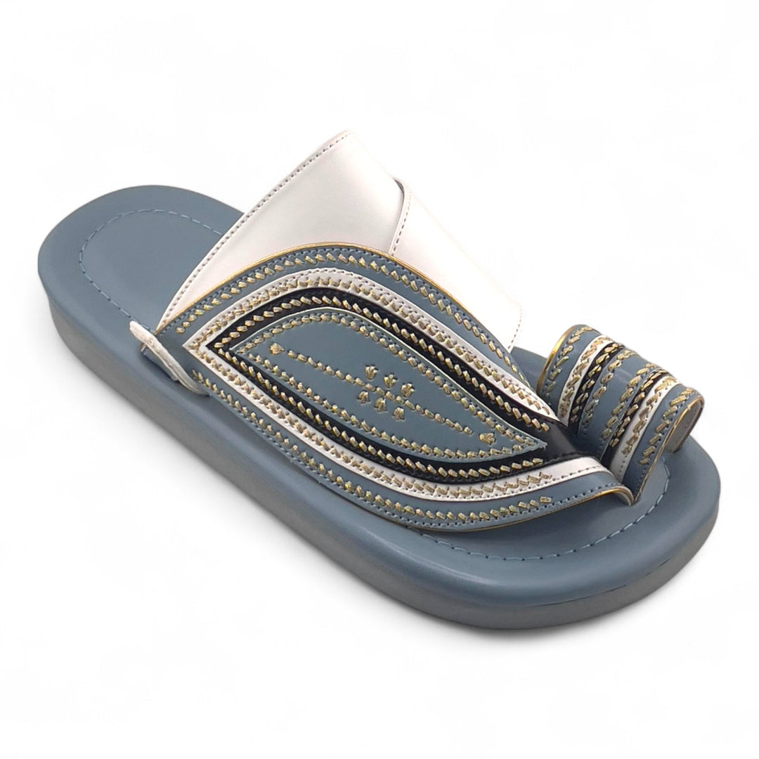 AL Fanoos Handcrafted Heritage Leather Sandals l 07