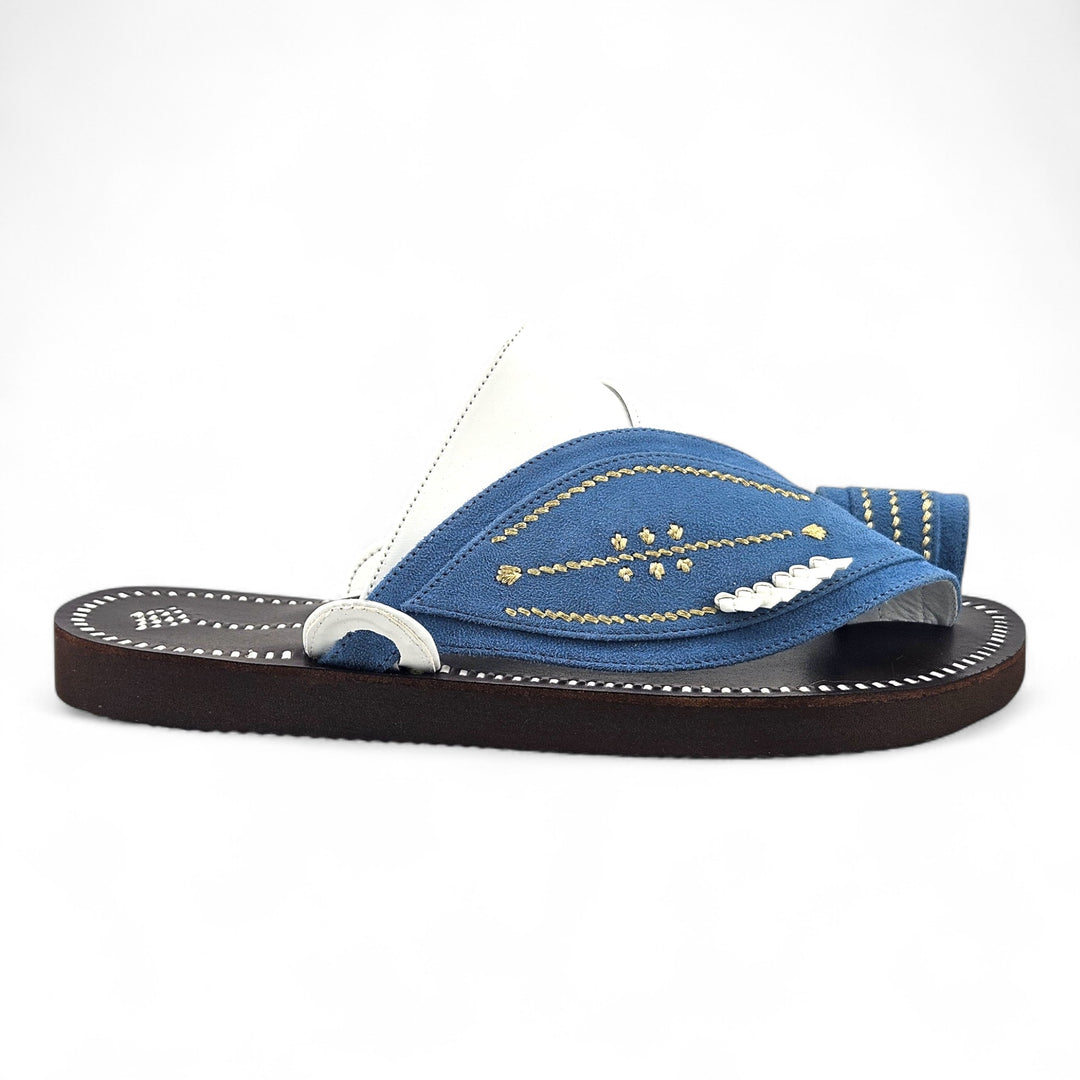 AL Fanoos Handcrafted Heritage Leather Sandals l 8012