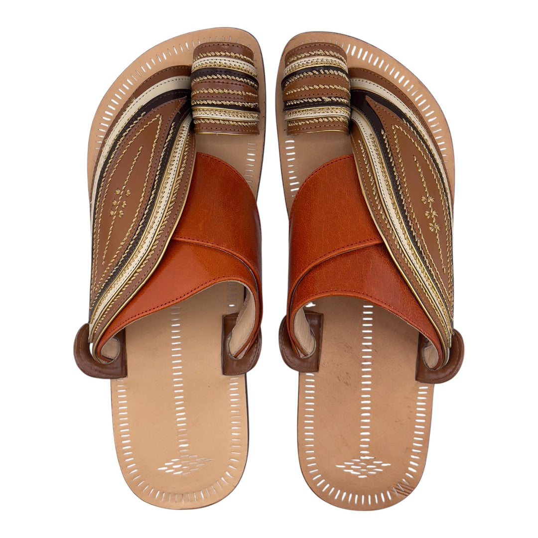 Al Fanoos : Premium Handmade Arabic Sandal l 838
