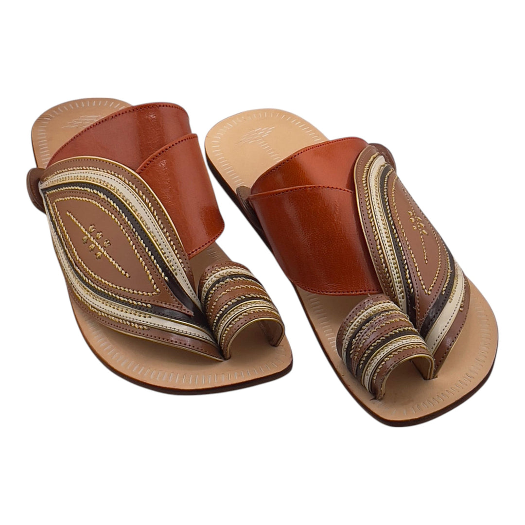 Al Fanoos : Premium Handmade Arabic Sandal l 838